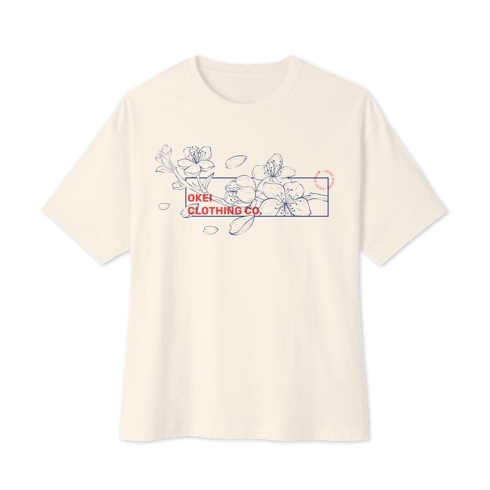 Cherry Blossom Oversized Tee