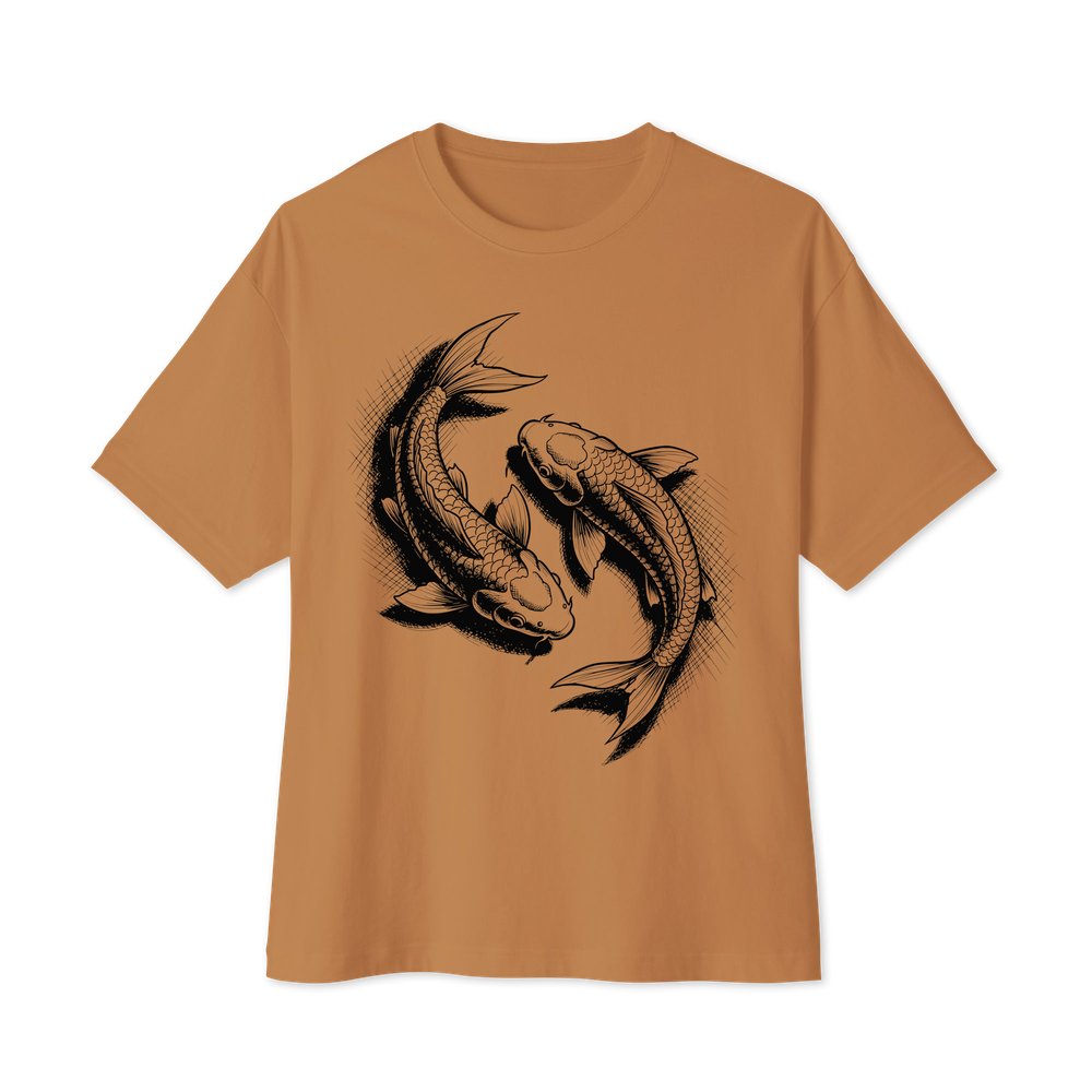 Two Koi Oversized Tee
